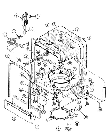 Tub (dwu8750aae)
