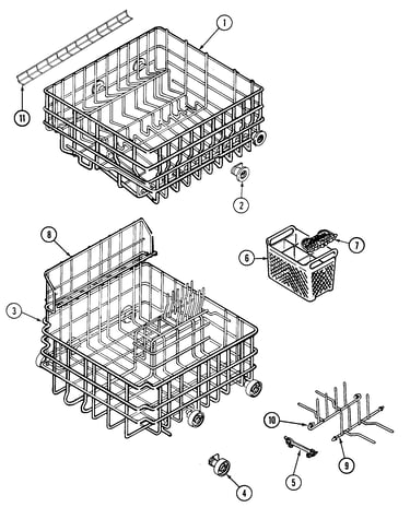 Racks (dwu8860aae & dwu8860abe)