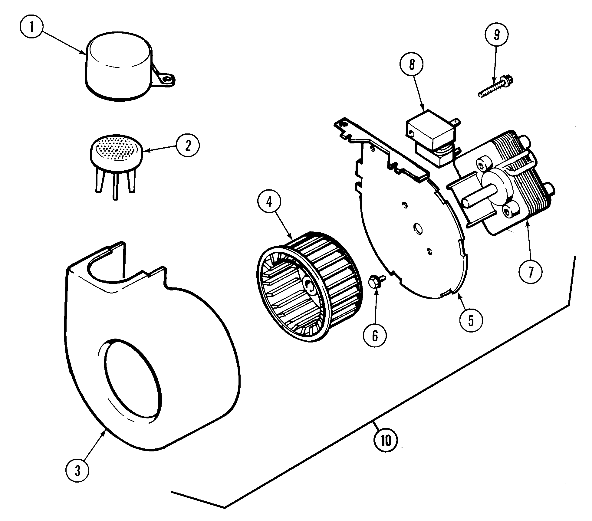Blower (dwu8860aae & dwu8860abe)