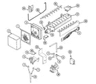 Maytag MSD2957DEB ice maker diagram