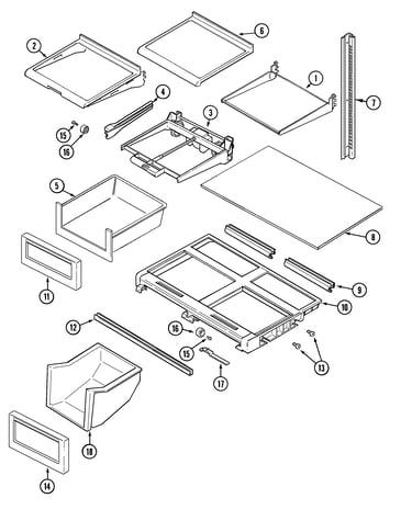 Shelves & accessories