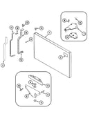 Freezer outer door