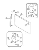 Freezer outer door