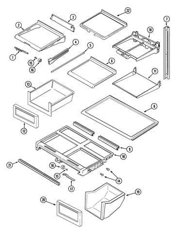 Shelves & accessories