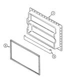 Freezer inner door