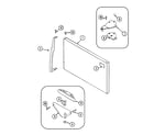 Maytag PTB1953FRQ freezer outer door diagram