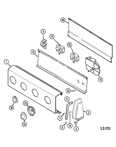 Control panel (lwn204v)
