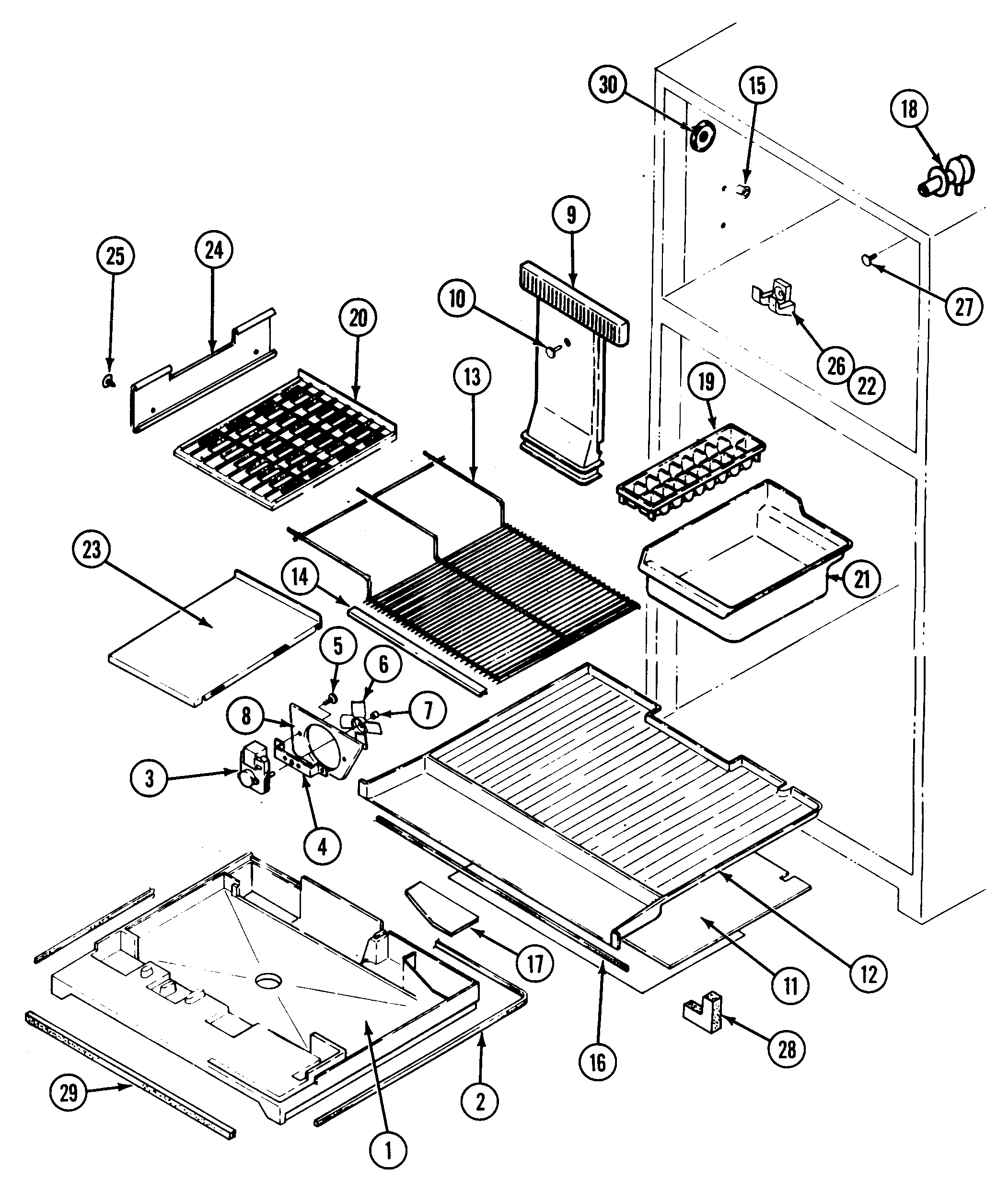 Freezer compartment