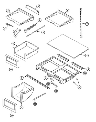 Shelves & accessories