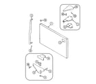 Jenn-Air JTB2187ARA freezer outer door diagram