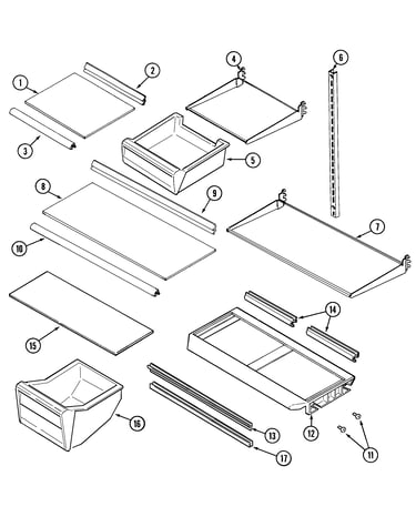 Shelves & accessories