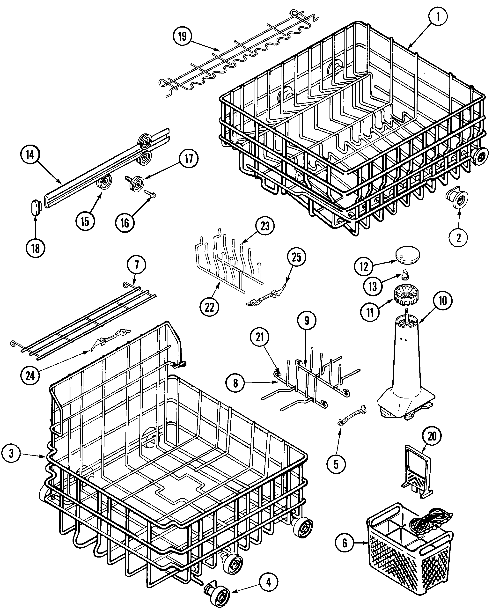 TRACK & RACK ASSEMBLY