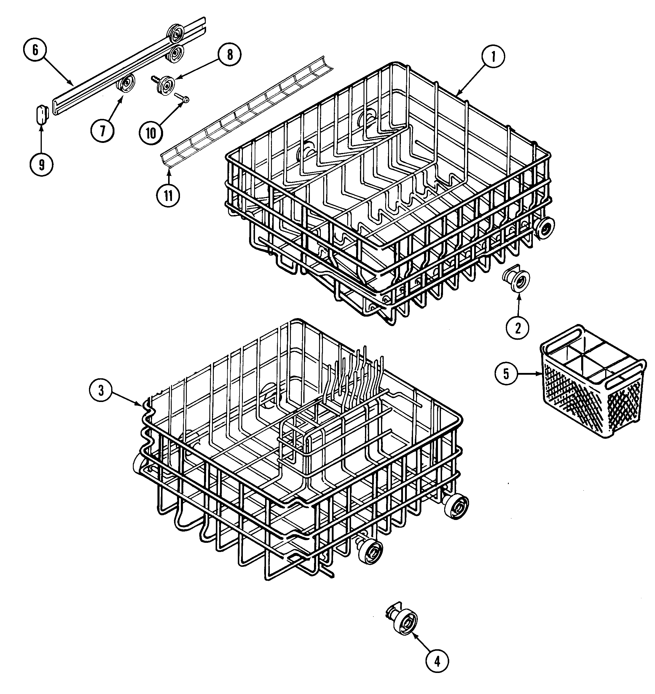 TRACK & RACK ASSEMBLY