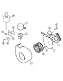 Blower, float & water level switch