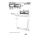 Maytag A806S front view-series 1 diagram