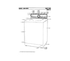 Maytag A806S front view series 2 diagram