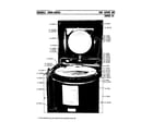 Maytag A806 top cover up series o1 diagram