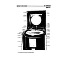 Maytag A806S top cover up series 02 diagram