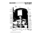 Maytag A806S front panel removed series 01 and 02 diagram