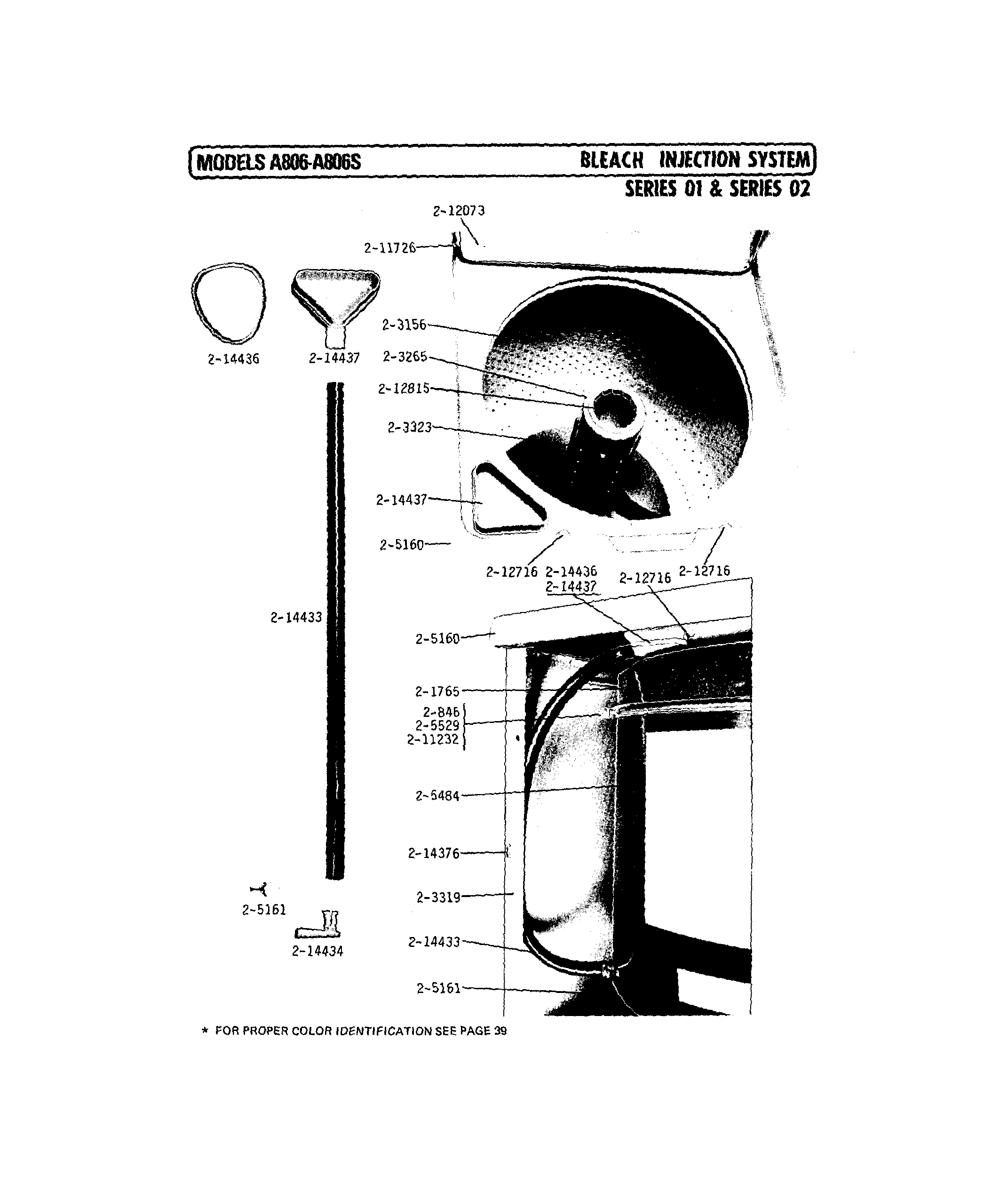 Bleach injection system