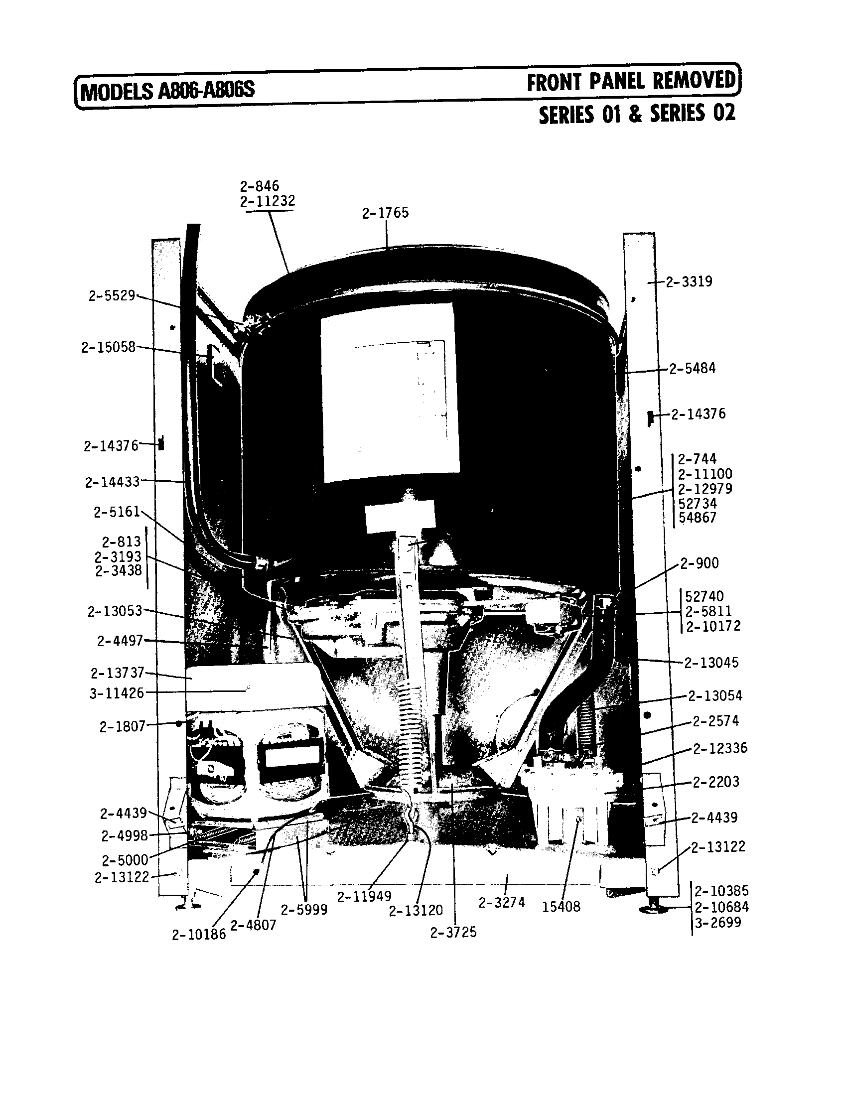 FRONT PANELS REMOVED