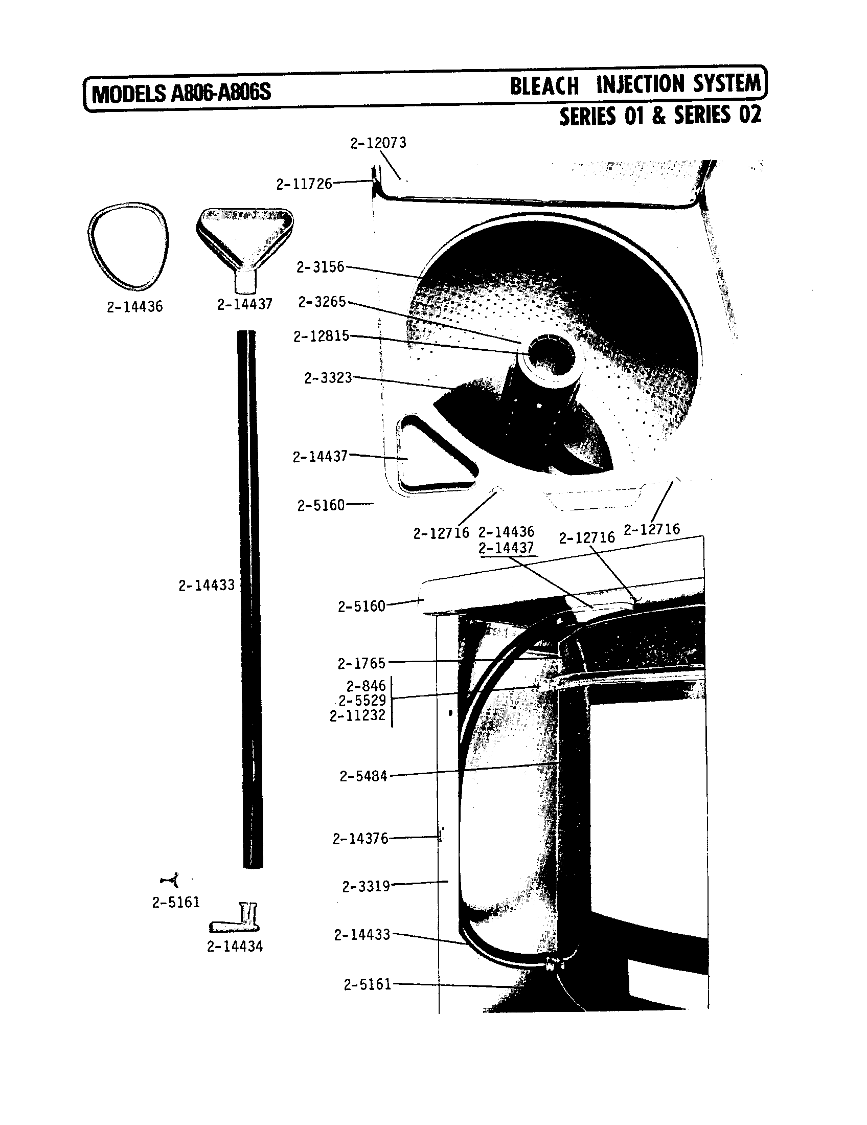 Bleach injectin system