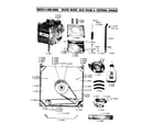 Maytag LA806 motor mount diagram