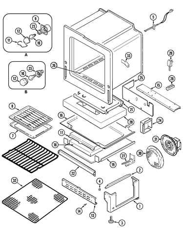 Oven/base