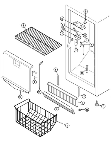 Freezer compartment