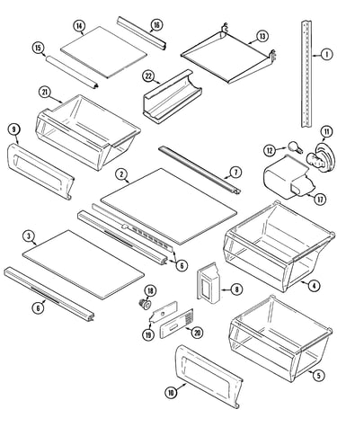 Shelves & accessories