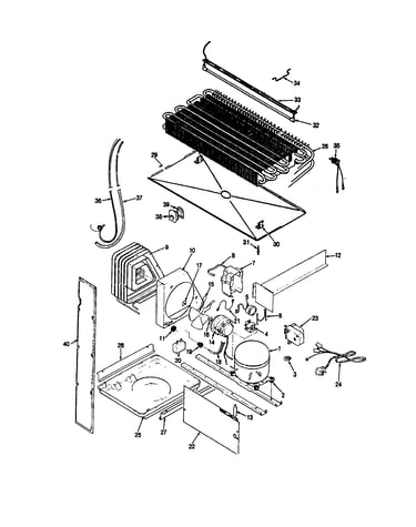 Unit compartment and system