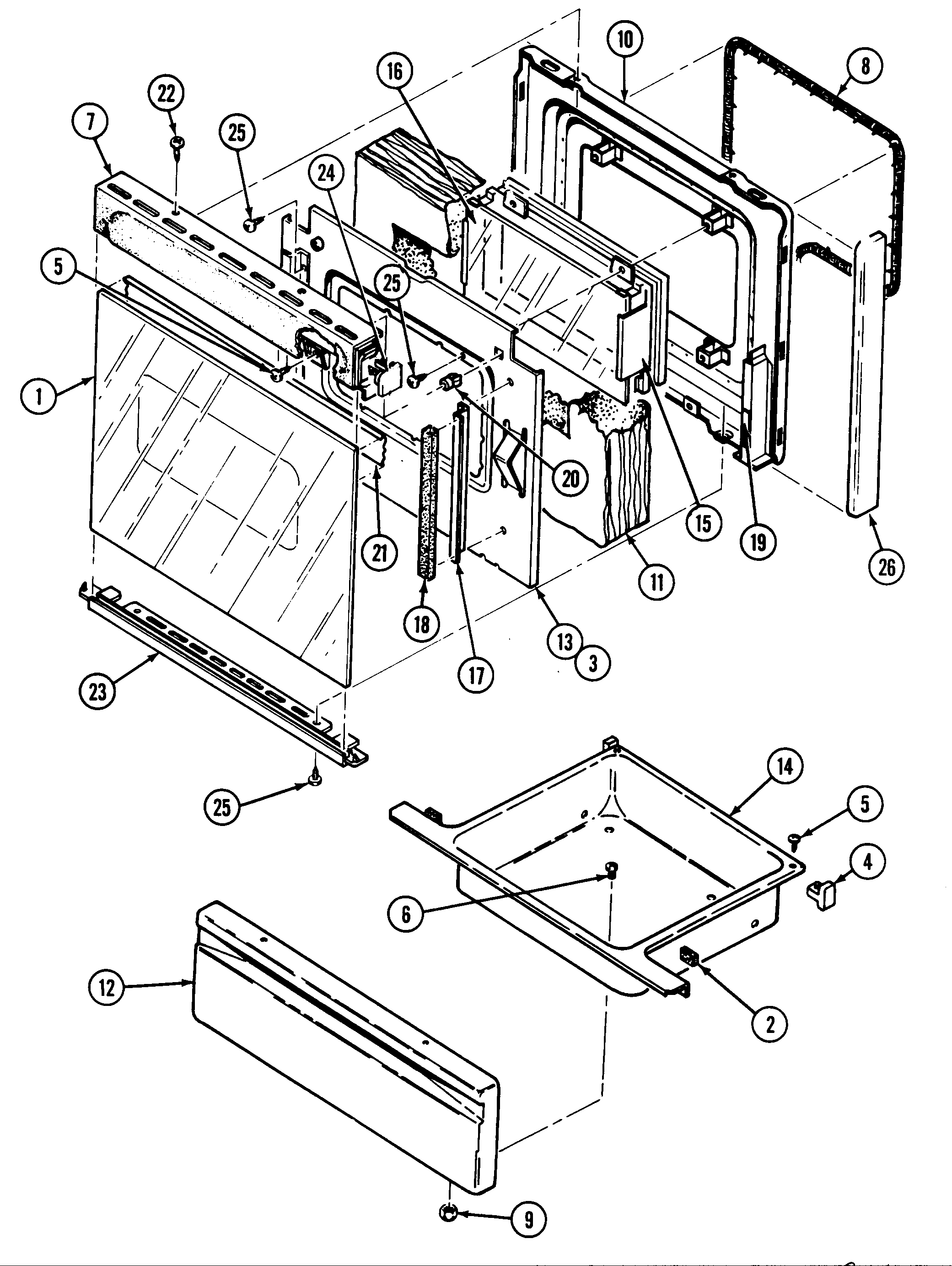 Door/drawer (3442xr*)