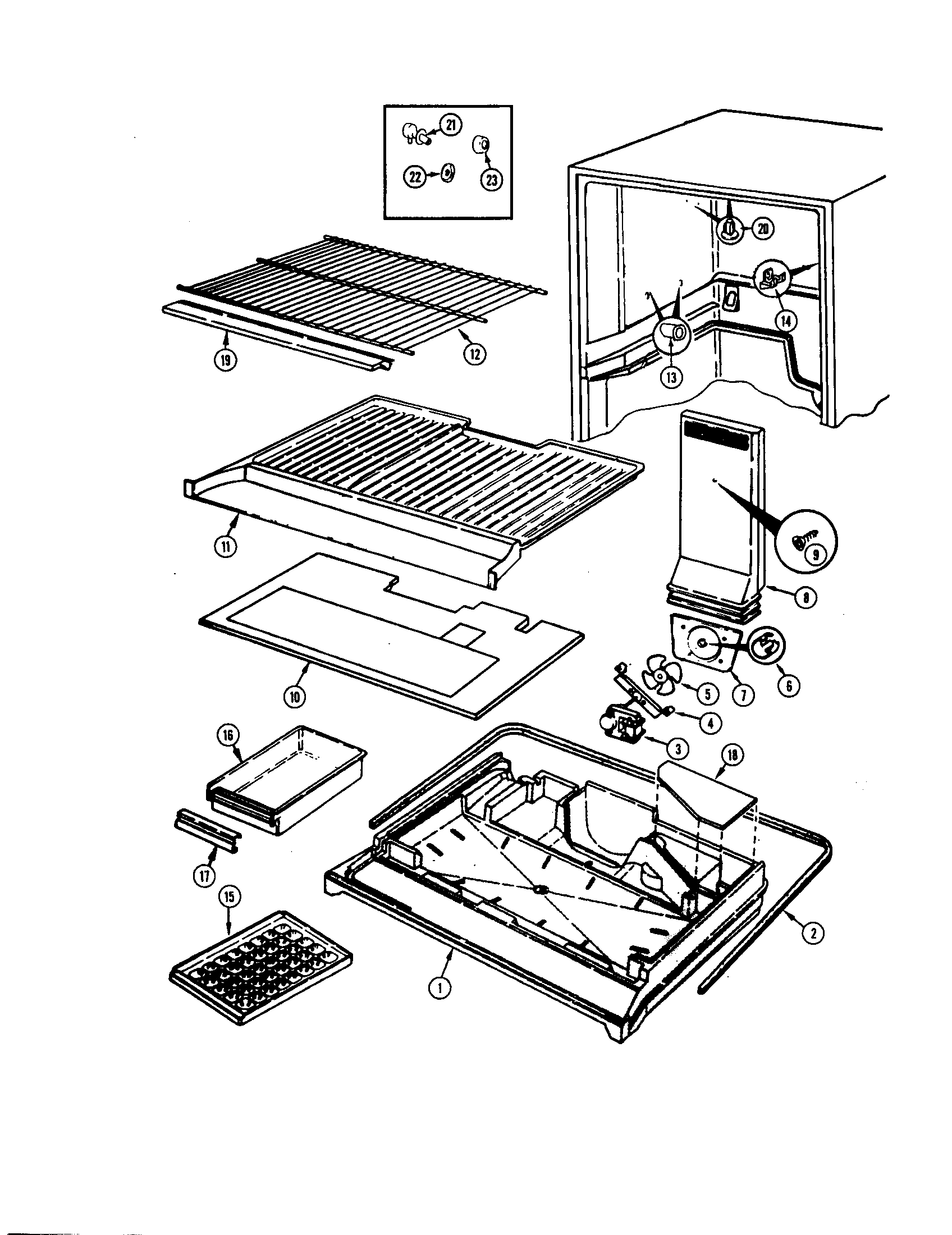Freezer compartment
