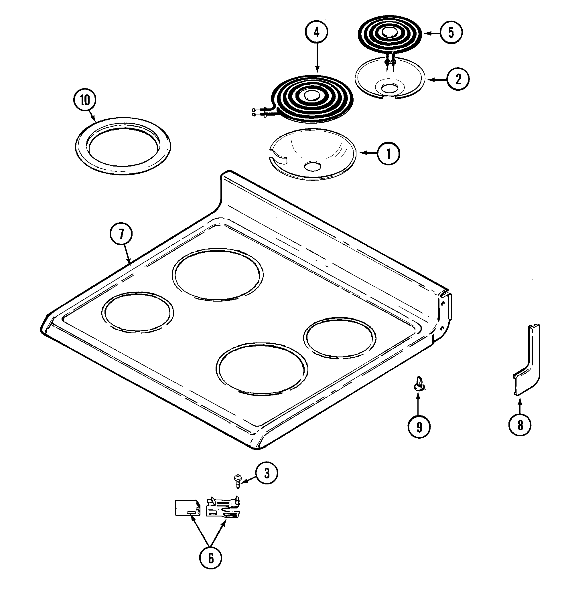 Top assembly