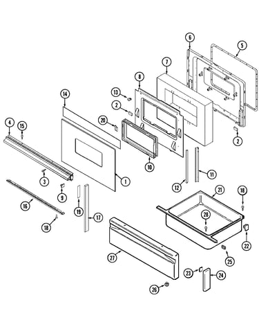 Door/drawer