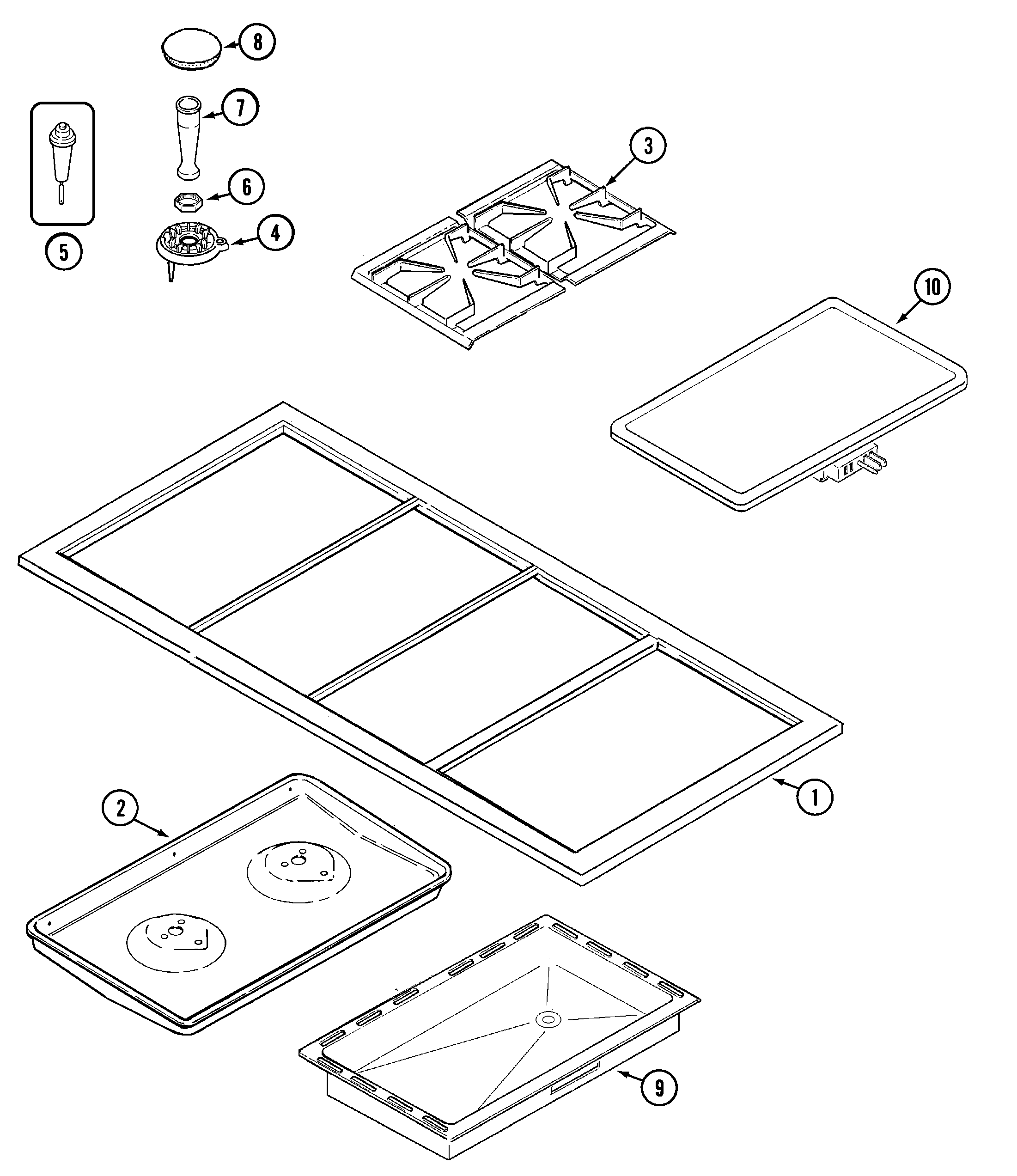 Top assembly