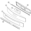 Jenn-Air JJW9527CAW control panel diagram
