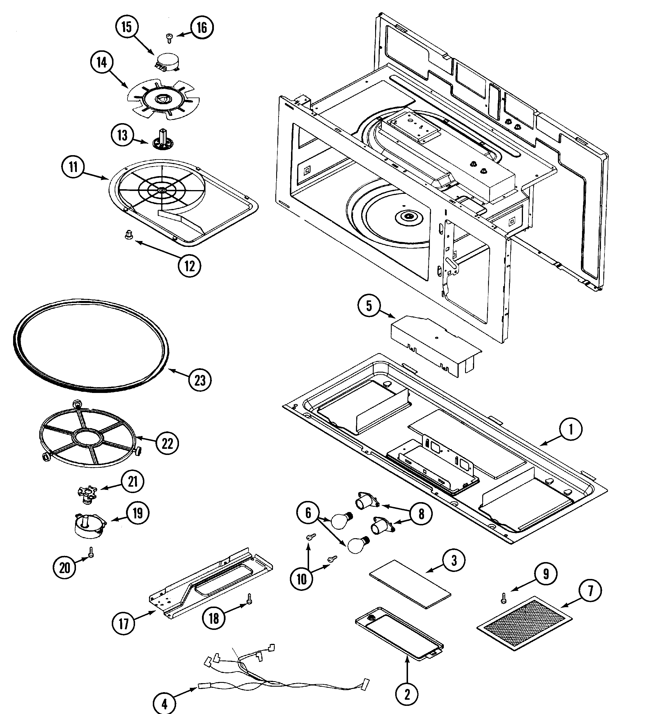 Base & cavity