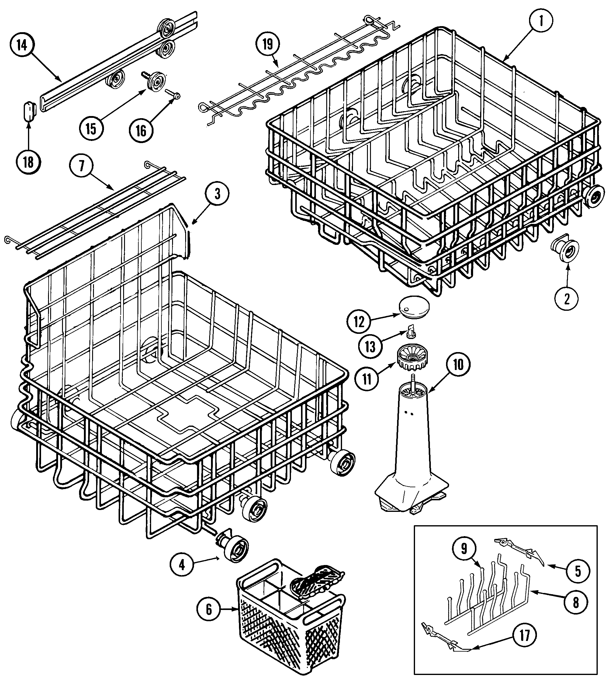 Track & rack assembly