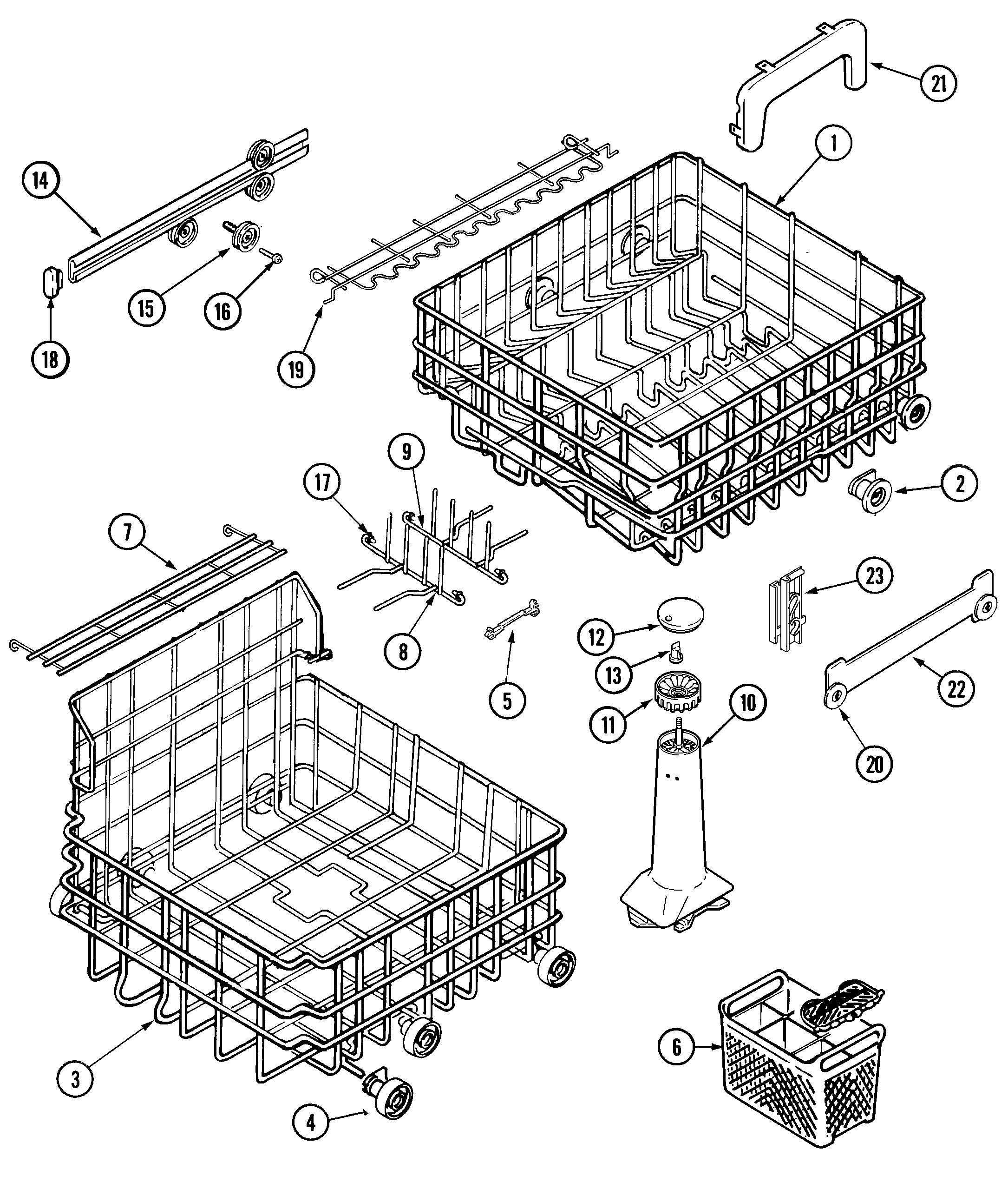 TRACK & RACK ASSEMBLY