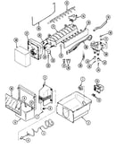 Ice maker & bin