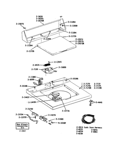 Top, console, and lid switch