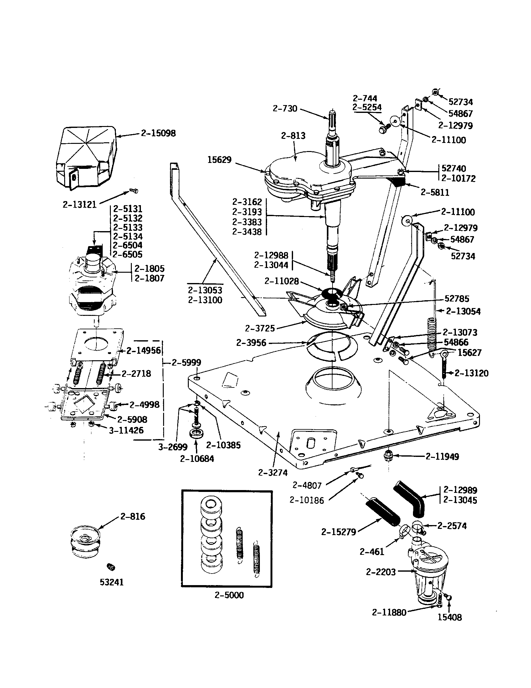 Base, pump, motor