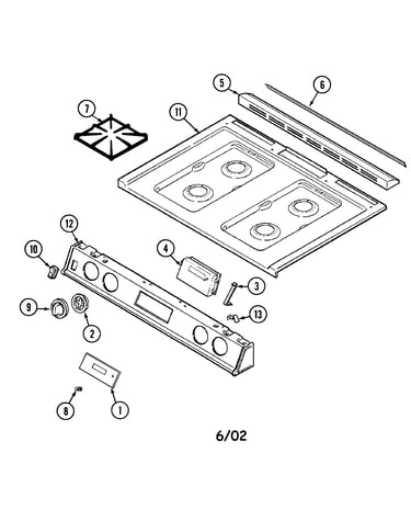 Top assembly