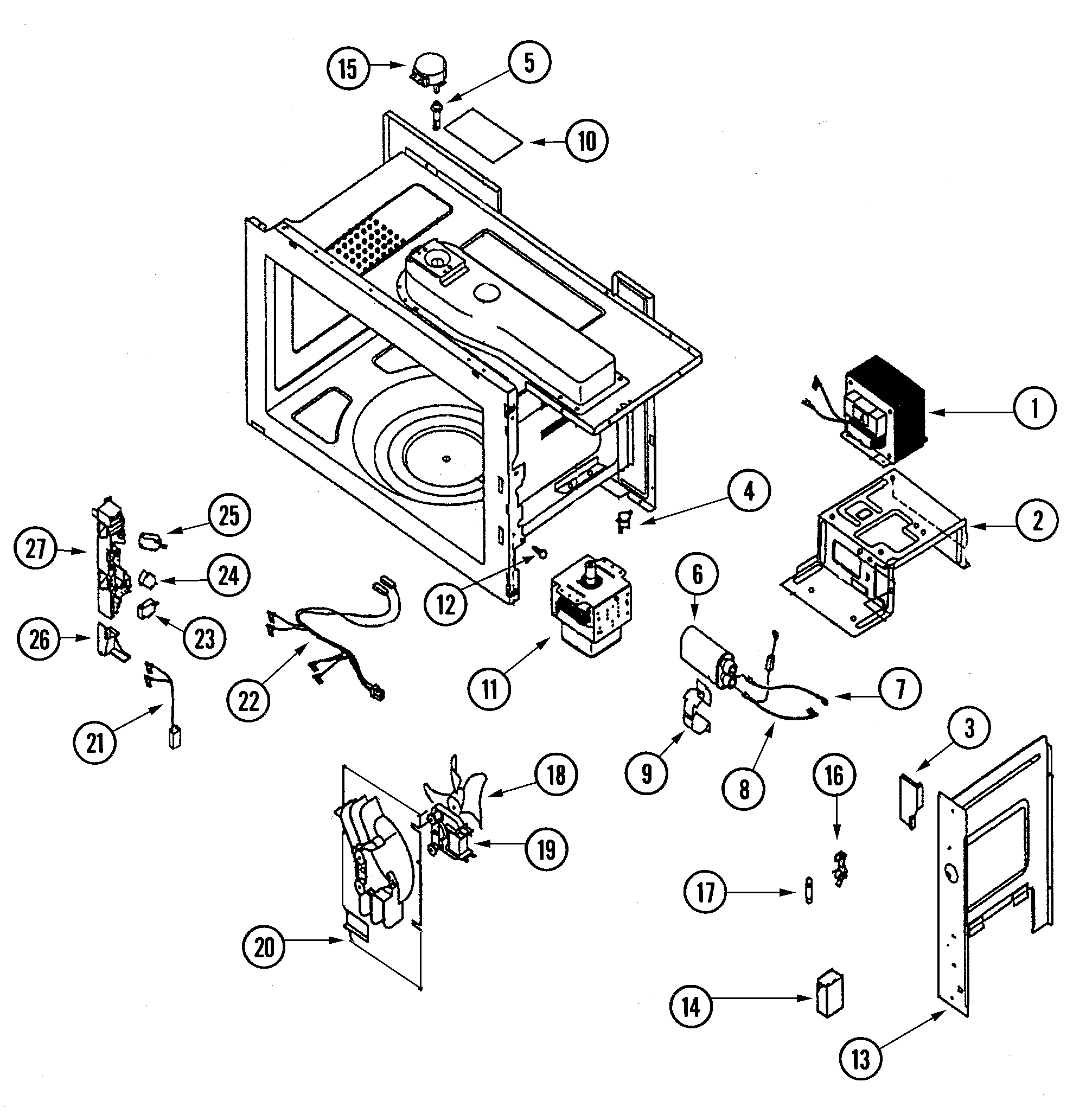 SWITCHES & MICROWAVE PARTS