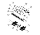 Maytag CMV1100AAB grille parts diagram