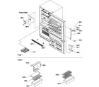 Amana BX21TW-P1196513WW door handles & accessories diagram