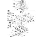 Amana BX21TW-P1196513WW machine compartment assy diagram