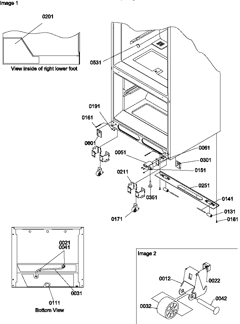 Insulation & roller assy