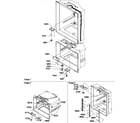 Amana BX21TW-P1196515WW light switches & drain funnel diagram